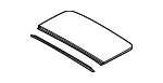 81640T6700 - : Sunroof Glass for Hyundai Image