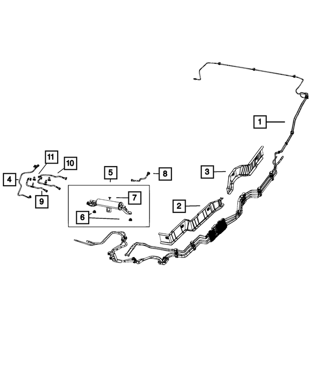 68137864AC - Fuel: Fuel Supply Tube for Mopar Image image