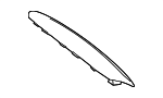 2366940000 - : Center High Mount Stop Light Cover for Mercedes-Benz Image