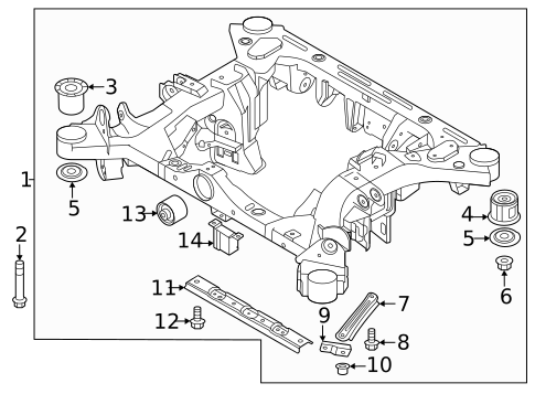 Suspension Mounting for 2025 Hyundai Ioniq 6 #0