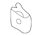 MB138567 - Body: Fender Liner Grommet for Mitsubishi: Diamante, Eclipse, Galant, Mirage, Montero, Montero Sport Image