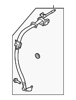 39801841 - : 2010-2012 Volvo XC60 - Outer Belt Assembly for Volvo: XC60 Image