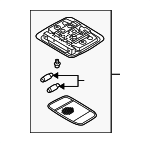 9281039010GJ - Body: Dome Lamp for Kia: Optima Image