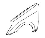 663103N000 - : Fender for Hyundai Image