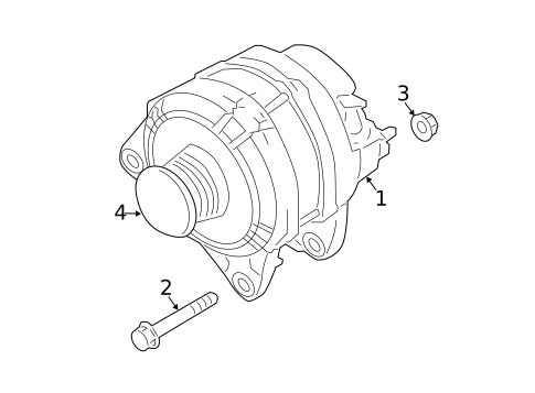 Alternator for 2025 Nissan Kicks Play #0