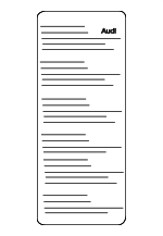 8K1010503F - Body: Info Label for Audi Image