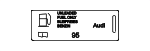 8E0010183S - : Fuel Label for Audi Image