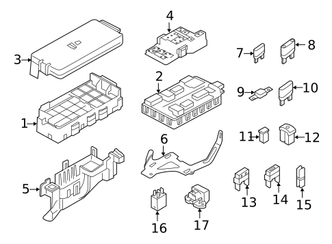 Relays for 2010 Lincoln MKS #0