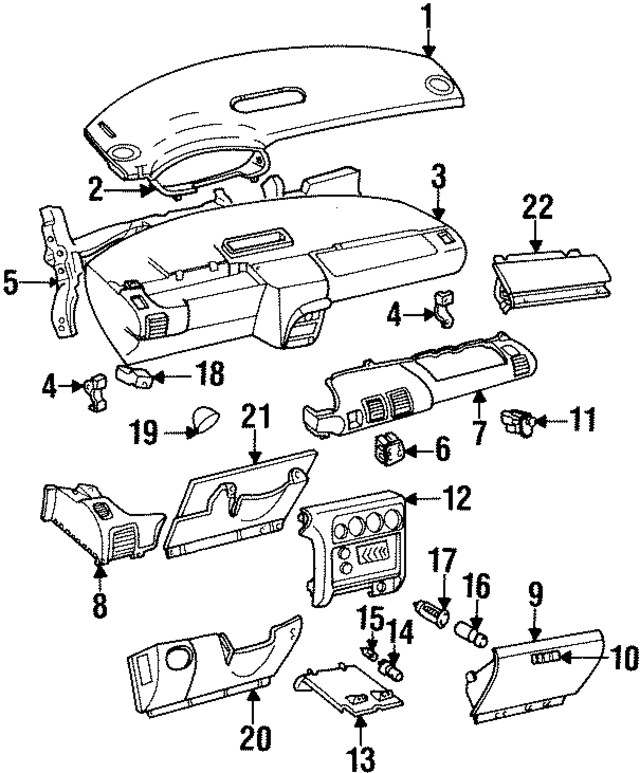 GY89LAZ - Electrical: Fog Lamp Switch for Mopar Image