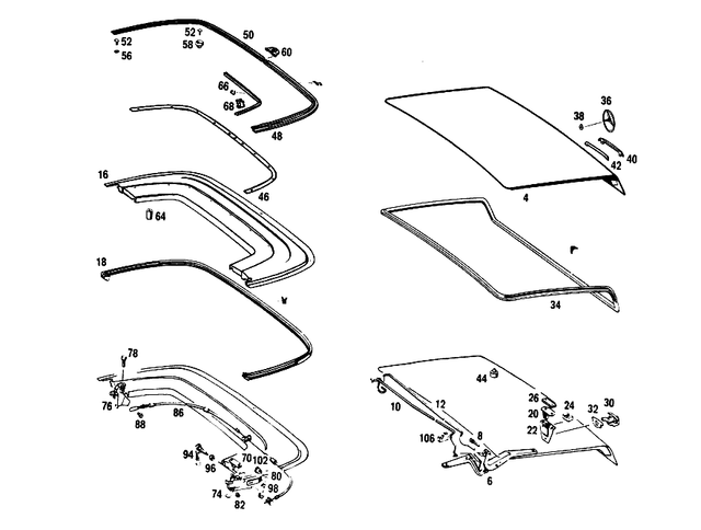 113750007764 - : Sealing Frame for Mercedes-Benz Image