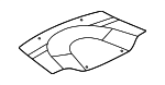 4806175AE - Steering: Under-body Shield for Dodge: Charger, Magnum Image