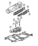 55398736AE - Fuel: Fuel Tank for Mopar Image