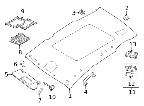 Sunroof for 2023 Nissan Murano #1