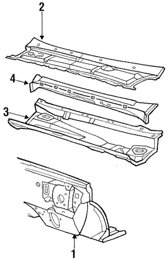 4416345 - Body: Dash Panel for Mopar Image