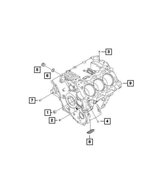Cylinder Block for 2022 Alfa Romeo Stelvio #0