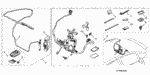 8E92TBA10063 - Accessory Components: LABEL, CAUTION (USA) for Honda Image image