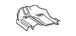 2466822200 - Body: Floor Pan Heat Shield for Mercedes-Benz Image