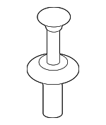 51111908077 - Body: Scuff Plate Rivet for Mini Image