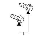 11589012 - Body: Door Trim Panel Bolt for GM Image