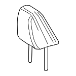 7191033D10D3 - Body: Headrest for Lexus: UX200, UX250h Image