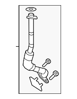 5048756AB - : Oil Return Tube for Dodge: Hornet | Jeep: Cherokee, Compass, Grand Cherokee, Wrangler Image