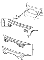 YF1Z13A565BB - : Reflector Panel for Ford: Taurus Image