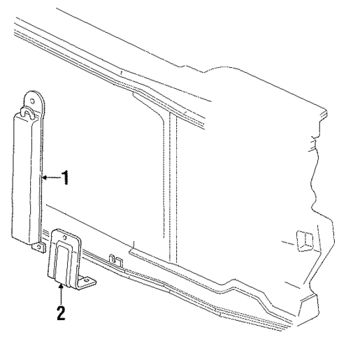 Power Steering Oil Cooler for 1993 Chevrolet C2500 #1