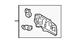 690900C091 - Body: Handle for Toyota Image