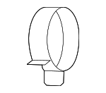 1472026006S - Cooling System: Outlet Hose Clamp for Kia: Carnival, K5, Niro, Niro EV, Seltos, Sportage Image