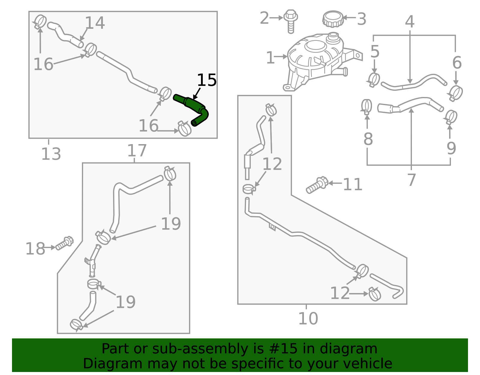 2017-2022 Kia Niro Hose 25450-G2010 | OEM Parts Online