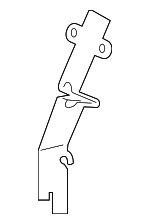 17227614697 - : Rear Bracket for BMW: 650i Gran Coupe, 650i xDrive Gran Coupe Image