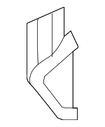 5029743AA - Body: Bumper Cover Mount Bracket for Dodge: Ram 1500 Image