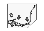 81162TK8A01 - Body: Wire for Honda: Odyssey Image