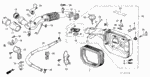 17304PK1013 - : Clamp, Hot Air Pipe for Honda Image