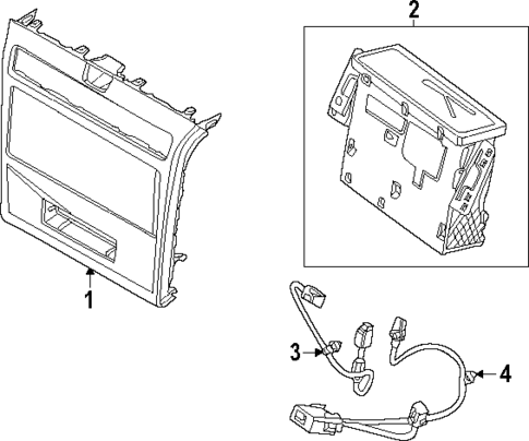 Antenna & Radio for 2023 Hyundai Santa Cruz #2
