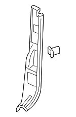 15786637 - Body: Lock Pillar Trim for Chevrolet: SSR Image