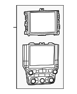 68453843AG - : Center Display Assembly for Ram: 2500, 3500 Image