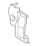 84940ZX80A - Body: Trunk Side Panel for Nissan Image