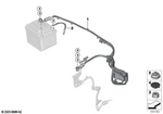 61125A37BC1 - : Cable, Starter Mot.Gen.Jump-Start Term for BMW: X5 40i, X5 40iX, X6 40iX, X7 40iX Image