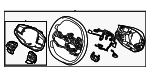 56110P1JC0WK - Steering: Strg Wheel Assembly for Kia Image