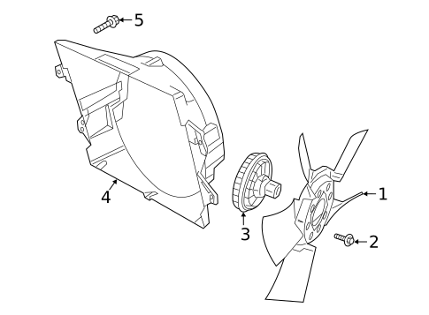 Cooling Fan for 2022 Ram 3500 #0