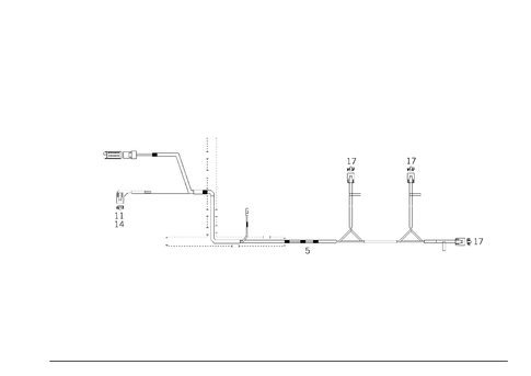 Fiber Optical Cable Wiring Harness (D2B and Most) for 1999 Mercedes-Benz E430 #2