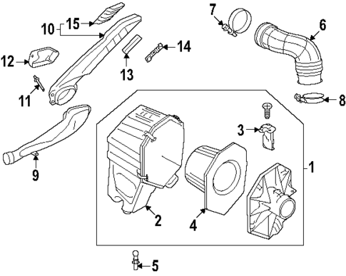 Air Intake for 2024 Toyota Tacoma #0