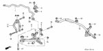 958011001808 - Chassis: BOLT, FLANGE (10X18) for Acura Image