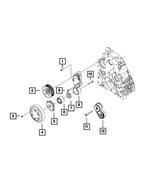 4429779 - Cooling: Hex Head Bolt for Dodge: Ram 2500, Ram 3500 | Ram: 2500, 3500 Image