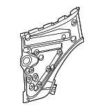 2366304102 - Body: Connector Plate for Mercedes-Benz Image