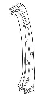 84606118 - Body: Lock Pillar Reinforced for Chevrolet: Silverado 1500, Silverado 1500 LTD, Silverado 2500 HD, Silverado 3500 HD | GMC: Sierra 1500, Sierra 1500 Limited, Sierra 2500 HD, Sierra 3500 HD Image