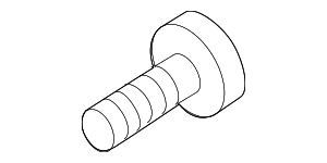 N91128001 - Electrical: Hinge Assembly Upper Bolt for Audi Image