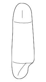 BC1D58265 - Body: Door Check Pin for Mazda Image