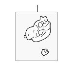 B01A58330D02 - : 1999-2000 Mazda Miata - Handle, Inside for Mazda: Miata Image